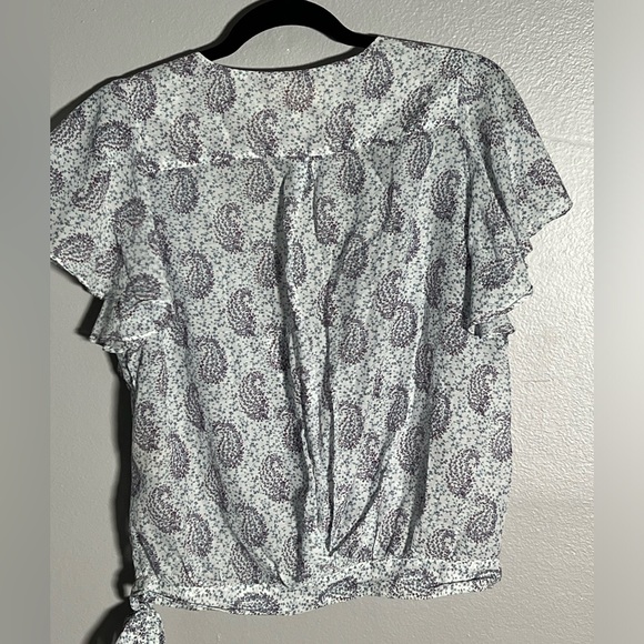 Anthropologie Moulinette Soeurs Beautiful Top with tie- 4 - Picture 4 of 8